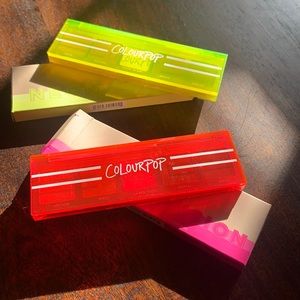 Colour pop neon palettes. NIB. Never swatched